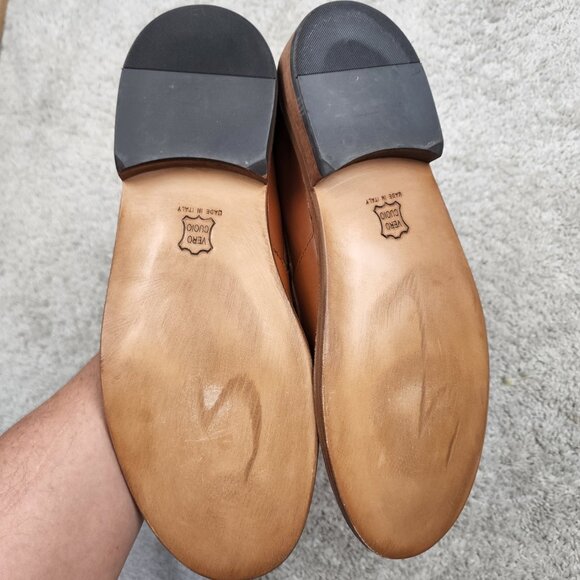 Astorflex Fastflex Leather Loafers Mens 12 Brown Slip On Dress Italy Huckberry main image 4